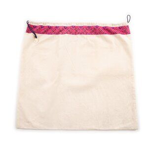 TORY BURCH drawstring dustbag for handbag with gold logo